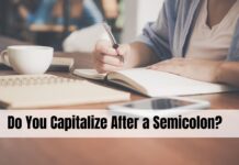 Do You Capitalize After a Semicolon? Do You Capitalize After a Semicolon