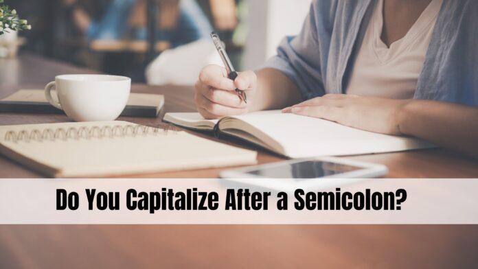 Do You Capitalize After a Semicolon